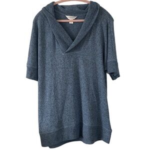 Christopher & Banks Cozy Work-From-Home Loungewear Knit Top Petite Medium